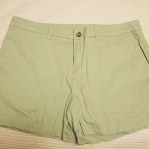 Faded Glory tailored mint shorts 14